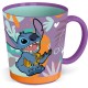 Taza antivuelco Aloha Stitch 410 ml con diseño Disney