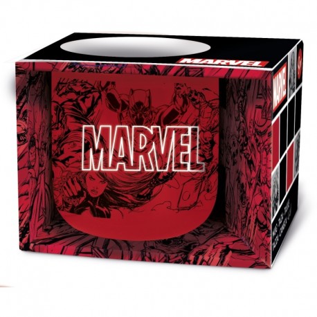 Tasse Marvel rouge bande dessinée 400 ml