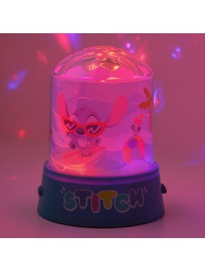 Luz de proyección de Stitch con luces LED de colores