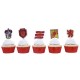 Set de decoración de cupcakes Gryffindor con 15 toppers