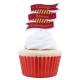 Set de decoración de cupcakes Gryffindor con 15 toppers
