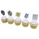 Set decoración cupcakes Hufflepuff con toppers de Harry Potter
