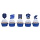 Decoración cupcakes Ravenclaw 15 piezas