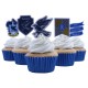 Decoración cupcakes Ravenclaw 15 piezas