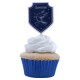 Decoración cupcakes Ravenclaw 15 piezas