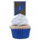 Decoración cupcakes Ravenclaw 15 piezas