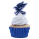 Decoración cupcakes Ravenclaw 15 piezas