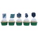 Set de decoración para cupcakes Slytherin de Harry Potter