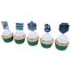 Set de decoración para cupcakes Slytherin de Harry Potter