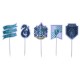 Set de decoración para cupcakes Slytherin de Harry Potter