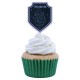 Set de decoración para cupcakes Slytherin de Harry Potter