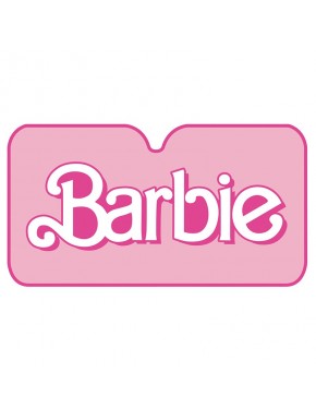 Parasol rosa para coche con logo Barbie 130 x 70 cm