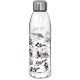 Botella de plástico transparente Mickey Mouse Vintage 980 ml