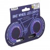Luzes LED para rodas de bicicleta com licença oficial