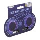 Luces LED multicolor para ruedas de bicicleta