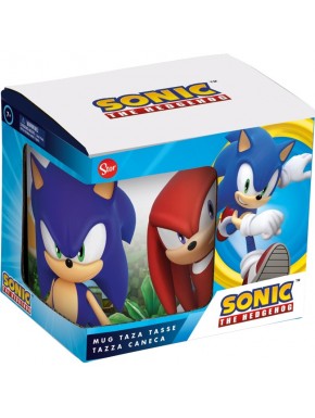 Taza Sonic The Hedgehog 325 ml en caja regalo