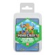 Cartas a prueba de agua Minecraft con personajes y diseño del juego