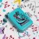 Juego de cartas Fortnite en lata azul turquesa