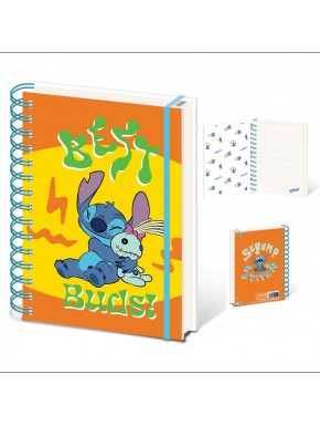 Cuaderno Lilo & Stitch con diseño Best Buds