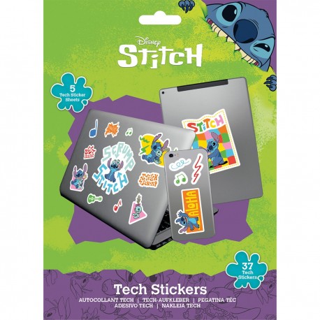 Pegatinas Lilo & Stitch para laptop y teléfono