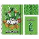 Caderno A5 Minecraft Creeper com Licença Oficial