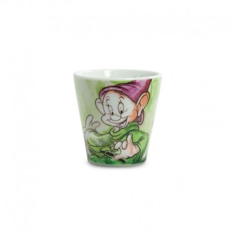 Taza Doopey verde de 7 Enanitos Disney