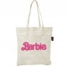 Sac cabas logo rose Barbie 41 x 37 cm