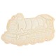 Cortador de galletas Hogwarts Express dorado