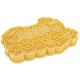 Cortador de galletas Hogwarts Express dorado