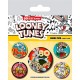 Set de chapas Bugs Bunny 80 aniversario Looney Tunes