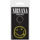 Llavero de goma con diseño Smiley de Nirvana