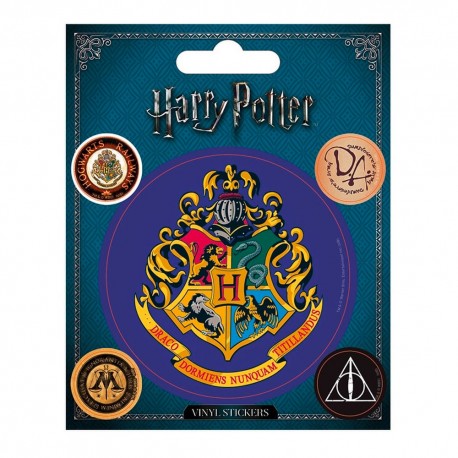 pegatinas de Hogwarts de Harry Potter