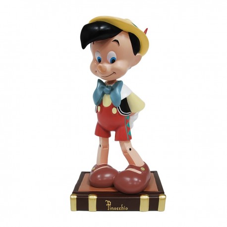 Figura de Pinocho 85º Aniversario Enesco sobre base