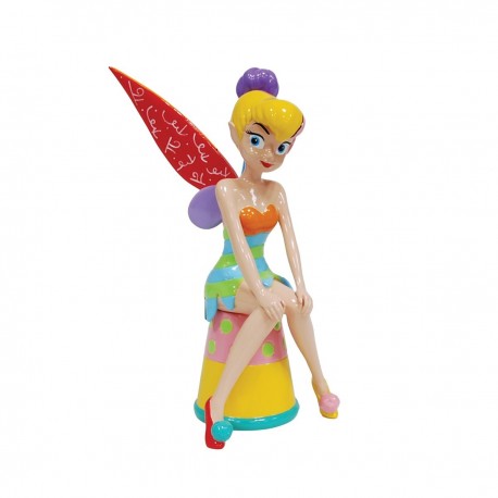 Figura multicolor de Campanilla de 18cm estilo pop art