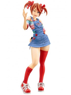 Figura Bishoujo de Chucky, muñeco diabólico en PVC 20 cm