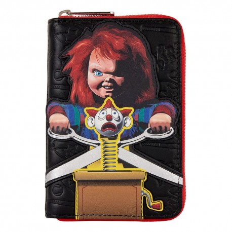 Cartera monedero de Chucky de Loungefly en cuero PU