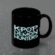 Taza negra K-Pop Demon Hunters de cerámica