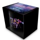 Caneca preta Guerreiras K-pop com design Huntrix