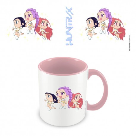 Mug Chibi K-pop Huntrix en céramique, design guerrières