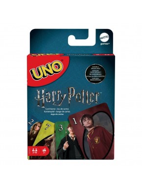 Juego de cartas UNO Harry Potter con personajes icónicos