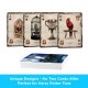 baraja de póker Harry Potter con diseño de Hogwarts