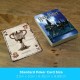 baraja de póker Harry Potter con diseño de Hogwarts
