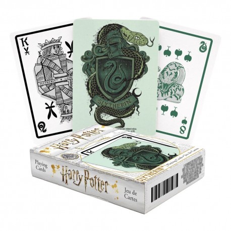 Baraja de cartas Slytherin Harry Potter