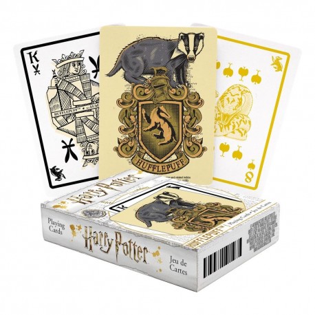 Baraja de póker Hufflepuff de Harry Potter