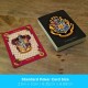 Baraja de cartas Harry Potter con escudos de casas