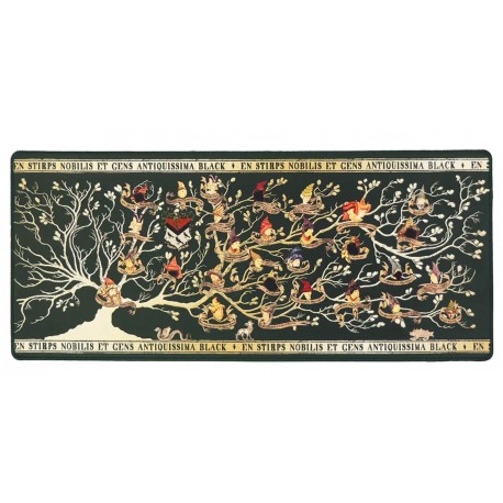 Tapete de escritório XL Harry Potter com design da Família Black