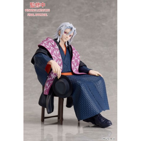 Estatua de Tengen Uzui de 17 cm de Demon Slayer en PVC