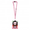 Porte-clés Deluxe Nezuko Demon Slayer avec Pochon Porte-cartes
