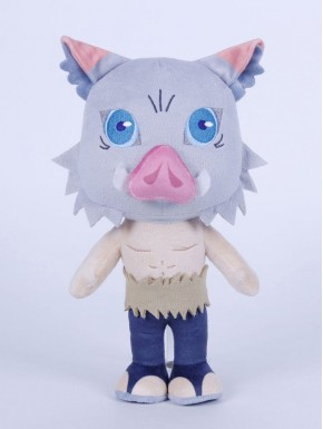 Peluche de Inosuke de Demon Slayer de 27 cm