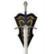 Réplica Espada Glamdring Gandalf de 121 cm con expositor de madera